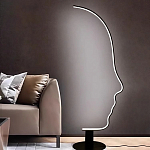 Напольный светильник Профиль Лица Face Contour варинант исполнения - 2 | Loft Concept в Ижевске