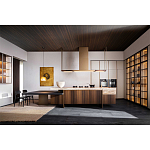 Кухонный гарнитур из массива дуба и камня Ratio Dada Engenereed варинант исполнения - 17 | Loft Concept в Ижевске