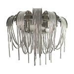 Бра с металиическими цепочками и дугообразными элементами Atlantis Chain варинант исполнения - 1 | Loft Concept в Ижевске