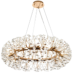Круглая подвесная люстра Crystal Dandelions Chandelier варинант исполнения - 5 | Loft Concept в Ижевске