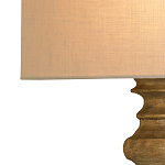 Бра светодиодное с тканевым абажуром на фигурном основании Undercut варинант исполнения - 1 | Loft Concept в Ижевске