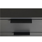 Комод цвета графит с 3-мя ящиками Strict Lines  варинант исполнения - 5 | Loft Concept в Ижевске