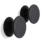 Комплект из 2-х круглых деревянных настенных крючков Bert Wall Hanger варинант исполнения - 1 | Loft Concept в Ижевске