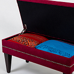 Мягкая банкетка с зоной для хранения Casket Red варинант исполнения - 2 | Loft Concept в Ижевске