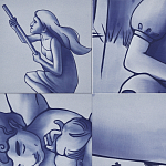 Плитка с рисунком Первый сон варинант исполнения - 3 | Loft Concept в Ижевске