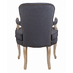 Кресло Aubrey Classical Armchair dark grey velour варинант исполнения - 3 | Loft Concept в Ижевске