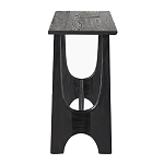 Консоль деревянная чёрная Black Tanner варинант исполнения - 2 | Loft Concept в Ижевске