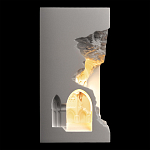 Встраиваемый в стену гипсовый светильник под покраску с эффектом разрушенной стены Antiquity Athena варинант исполнения - 5 | Loft Concept в Ижевске