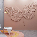 Барельеф BUTTERFLY варинант исполнения - 2 | Loft Concept в Ижевске
