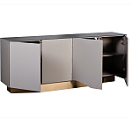 Комод со стеклянной столешницей и с выдвижными ящиками Minimalist Accent варинант исполнения - 2 | Loft Concept в Ижевске
