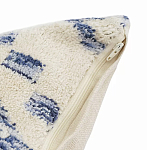 Чехол на подушку с узором в этно-стиле Blue Ikat варинант исполнения - 2 | Loft Concept в Ижевске