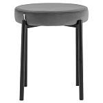 Табурет с мягким круглым сиденьем RIO Grey варинант исполнения - 2 | Loft Concept в Ижевске
