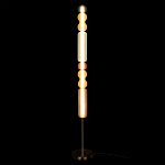 Торшер с разноцветными стеклянными цилиндрами и шарами Eclecticism  варинант исполнения - 1 | Loft Concept в Ижевске