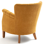 Кресло велюровое на ножках из массива ясеня Jessie Armchair варинант исполнения - 4 | Loft Concept в Ижевске