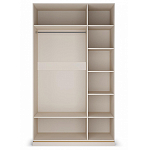 Шкаф 3-х дверный с зеркальными дверями Satin Furniture варинант исполнения - 3 | Loft Concept в Ижевске