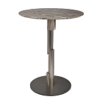 Стол барный круглый высокий с полосатым узором Zebroids варинант исполнения - 1 | Loft Concept в Ижевске