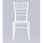 Стул Chiavari пластик белый варинант исполнения - 4 | Loft Concept в Ижевске