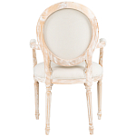 Стул с подлокотниками из массива бука бежевый Solid Luxury варинант исполнения - 2 | Loft Concept в Ижевске