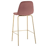 Барный стул на золотистых ножках VENDRAMIN Pink варинант исполнения - 4 | Loft Concept в Ижевске