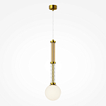 Подвесной светильник со стеклянными вставками Helios варинант исполнения - 1 | Loft Concept в Ижевске