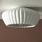 Потолочный светильник керамический Ceramic Embossed Lamp варинант исполнения - 1 | Loft Concept в Ижевске