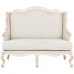 Диван двухместный из массива бука бежевый Solid Luxury варинант исполнения - 1 | Loft Concept в Ижевске