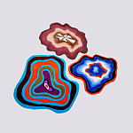 Сет из 3-х ковров «SAPPHIRE, QARTZITE, LABRADORITE» варинант исполнения - 1 | Loft Concept в Ижевске