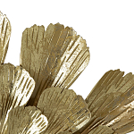 Зеркало круглое настенное в металлической раме Sunny Golden Petals варинант исполнения - 5 | Loft Concept в Ижевске