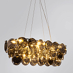 Люстра с круглыми стеклянными подвесками Cardiel Smok Glass Chandelier варинант исполнения - 2 | Loft Concept в Ижевске