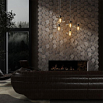 Гипсовая 3D панель с принтографией PM-47 варинант исполнения - 1 | Loft Concept в Ижевске