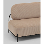 Диван Стоун велюр рельефный бежевый варинант исполнения - 2 | Loft Concept в Ижевске