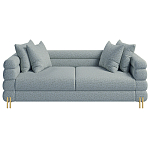 Дизайнерский Диван Lancaster Серо-голубое букле варинант исполнения - 3 | Loft Concept в Ижевске