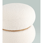 Пуф Полли S тедди белый варинант исполнения - 3 | Loft Concept в Ижевске