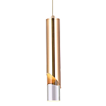 Подвесной светильник Metal Acrylic Tube Gold Hanging Lamp варинант исполнения - 1 | Loft Concept в Ижевске