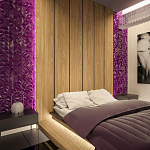 Гипсовая 3D панель с принтографией PM-45 варинант исполнения - 2 | Loft Concept в Ижевске