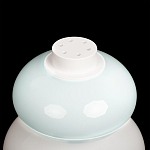 Настольная лампа из стеклянных сфер в пастельных тонах Высота 40 см Pastel Lunaria варинант исполнения - 5 | Loft Concept в Ижевске