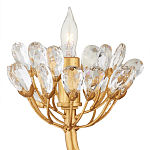 Люстра золотая в виде растения Golden Flower Glade варинант исполнения - 2 | Loft Concept в Ижевске