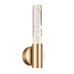 Бра c цилиндрическим прозрачным плафоном с имитацией из кубиков льда Freezing варинант исполнения - 2 | Loft Concept в Ижевске