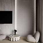 Гипсовая 3D Панель M-16 варинант исполнения - 1 | Loft Concept в Ижевске