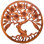 Панно из дерева Sakura Panel With Trees варинант исполнения - 1 | Loft Concept в Ижевске