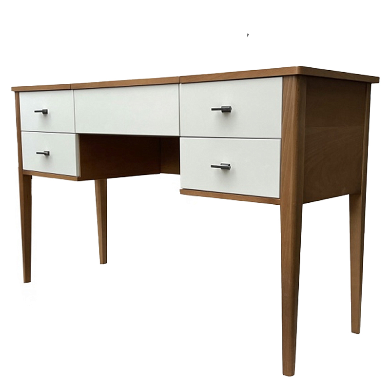 Стол письменный из массива бука Tasteful Furniture Table Коричневый Слоновая кость  в Ижевске | Loft Concept 