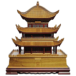 Макет Китайской башни архитектурная миниатюра  варинант исполнения - 2 | Loft Concept в Ижевске