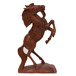 Статуэтка лошадь деревянная Thick Mane варинант исполнения - 1 | Loft Concept в Ижевске