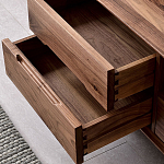 Тумба под телевизориз массива дерева TV Stand made of Walnut Wood варинант исполнения - 7 | Loft Concept в Ижевске