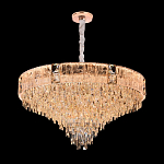 Люстра с каскадом из прозрачного хрусталя Constant Sparks варинант исполнения - 7 | Loft Concept в Ижевске