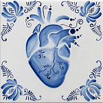 Плитка с узором Мое сердце варинант исполнения - 2 | Loft Concept в Ижевске