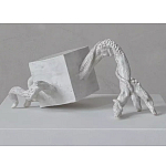 Скульптура «Окаменелый рост», Белый объект варинант исполнения - 1 | Loft Concept в Ижевске