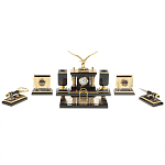 Настольный письменный набор из яшмы и долерита в подарочной упаковке Manager Organizer варинант исполнения - 3 | Loft Concept в Ижевске