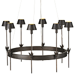 Люстра круглая со светодиодными лампами Innovation варинант исполнения - 3 | Loft Concept в Ижевске