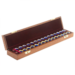 Нарды настольные из натурального камня лазурит и долерит Backgammon from Stone варинант исполнения - 9 | Loft Concept в Ижевске